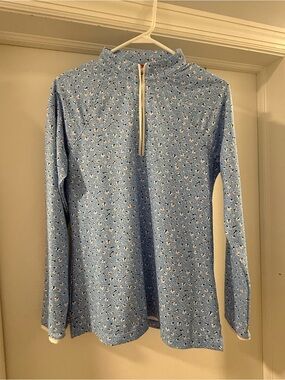 Peter Millar Pullover with Swimmers Print
